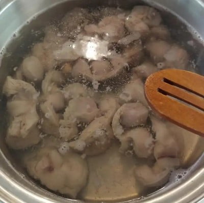 How long should you Boil Chicken Gizzards for Cats?