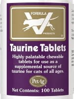 Taurine supplements for cats