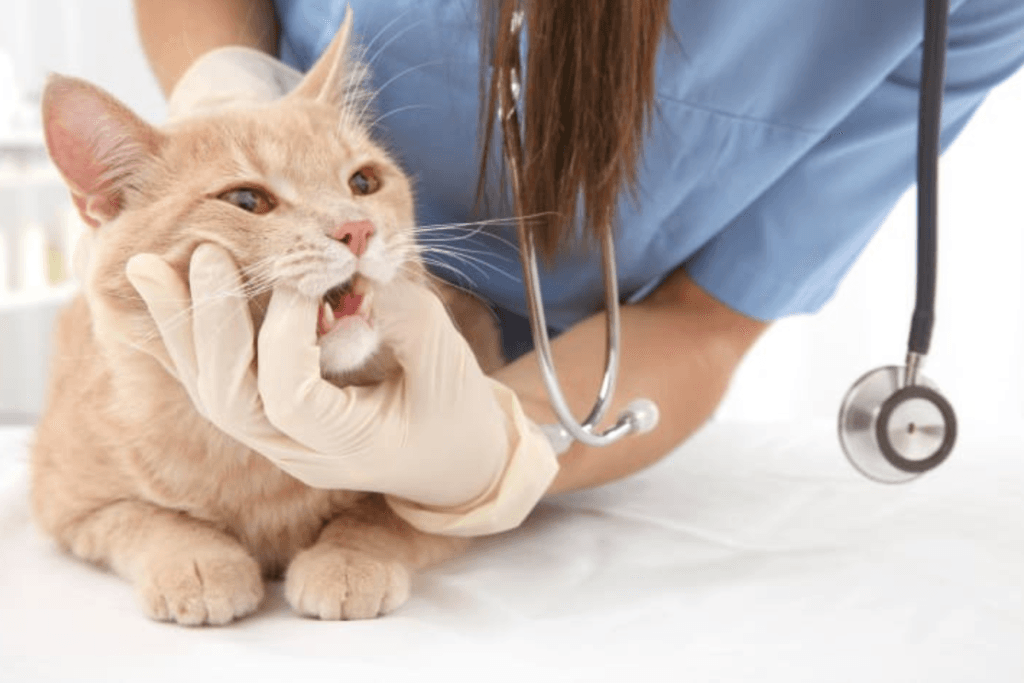 signs of infections after cat tooth extraction